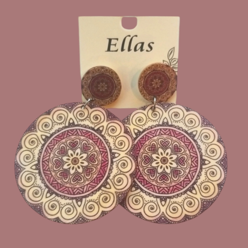 3 for $15 Colorful Festival Statement Earrings